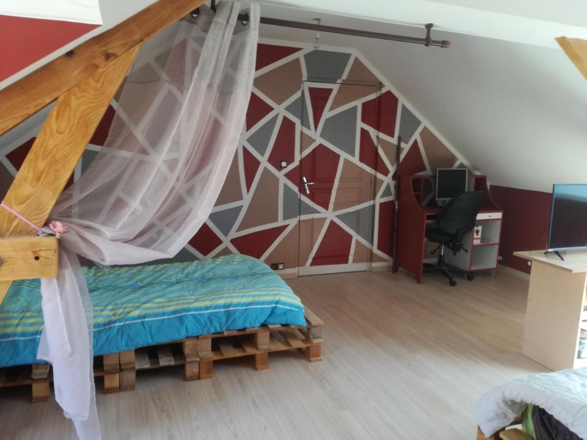 Chambre A Villemandeur Chez L'Habitant Exteriör bild